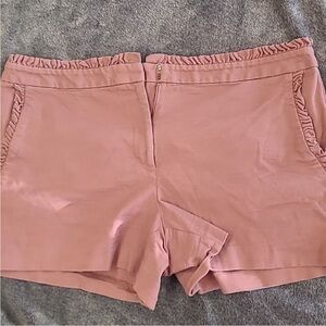 LOFT Rose color 4" Shorts sz 14